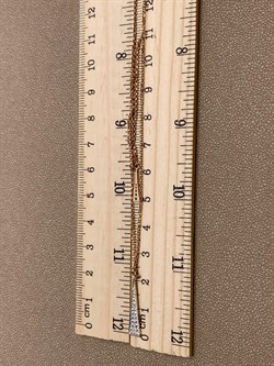 *Колье р.45-50 Белый Бр цв Красное арт 6-160476-00-00-219 вес 4,25 г - фото 266093