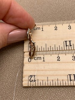 *Подвеска Белый Бр цв Красное арт. 3-447-013 вес 1,36 г - фото 266115 *Подвеска Белый Бр цв Красное арт. 3-447-013 вес 1,36 г - фото 266115