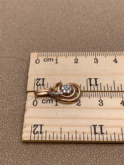 *Подвеска Белый Бр цв Красное арт. 3-448-038 (вес 1,48 г) - фото 266141 *Подвеска Белый Бр цв Красное арт. 3-448-038 (вес 1,48 г) - фото 266141