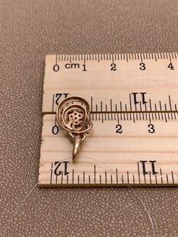 *Подвеска Белый Бр цв Красное арт. 3-448-038 (вес 1,48 г) - фото 266143 *Подвеска Белый Бр цв Красное арт. 3-448-038 (вес 1,48 г) - фото 266143