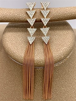 *Серьги Белый Бр цв Красное арт. 2-107-705-610 вес 6,25 г - фото 266184 *Серьги Белый Бр цв Красное арт. 2-107-705-610 вес 6,25 г - фото 266184