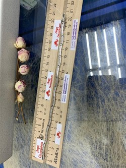 *Браслет р.19 Фианит Микро Вставки арт. MP-B00018-X-W-X-X-W-767 вес 8,5 г - фото 266335