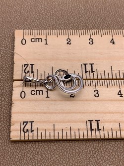 *Подвеска Синий Сапфир цв Белое арт. 3-449-02-554 вес 1,18 г - фото 266358 *Подвеска Синий Сапфир цв Белое арт. 3-449-02-554 вес 1,18 г - фото 266358