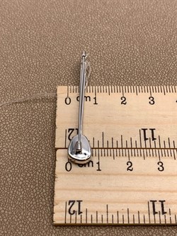 *Брошь Розовый Сапфир цв Белое арт 7-270336-02-45-243 вес 2,56 г - фото 266378 *Брошь Розовый Сапфир цв Белое арт 7-270336-02-45-243 вес 2,56 г - фото 266378