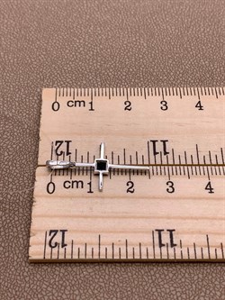 *Кулон Синий Сапфир цв Белое 8-377-02-715 вес 0,62 г - фото 266422 *Кулон Синий Сапфир цв Белое 8-377-02-715 вес 0,62 г - фото 266422