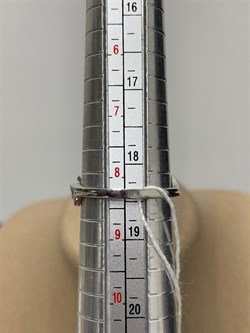 *Кольцо р.18,5 Сапфир арт. NR-R00461-X-W-W-X-BL-626 вес 3,7 г - фото 266528