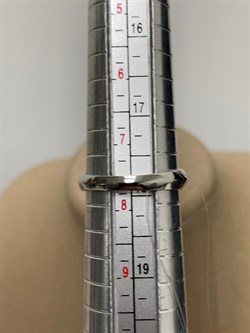 *Кольцо р.18 Белый Фианит арт. CZ-R00893-X-W-X-X-W-476 вес 3 г - фото 266581