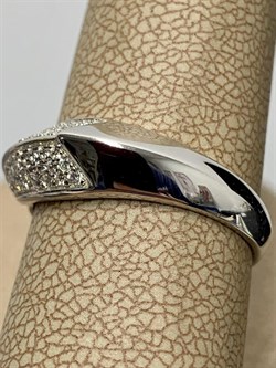 *Кольцо р.17,5 Белый Фианит арт. CZ-R00893-X-W-X-X-W-391 вес 2,9 г - фото 266597