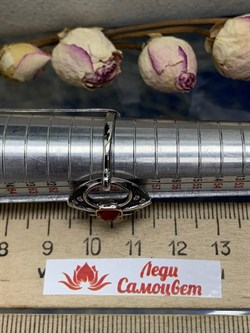 *Кольцо р.19  Красный Фианит арт. CZ-R00164-X-WBG-RG-X-W-048 вес 3,9 г - фото 266616 *Кольцо р.19  Красный Фианит арт. CZ-R00164-X-WBG-RG-X-W-048 вес 3,9 г - фото 266616