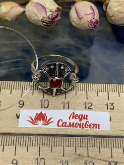 *Кольцо р.19  Красный Фианит арт. CZ-R00164-X-WBG-RG-X-W-048 вес 3,9 г - фото 266617 *Кольцо р.19  Красный Фианит арт. CZ-R00164-X-WBG-RG-X-W-048 вес 3,9 г - фото 266617