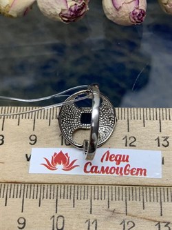 *Кольцо р.18 Синий Фианит арт. CZ-R00164-X-WB-SAP-X-W-860 вес 3,5 г - фото 266628 *Кольцо р.18 Синий Фианит арт. CZ-R00164-X-WB-SAP-X-W-860 вес 3,5 г - фото 266628