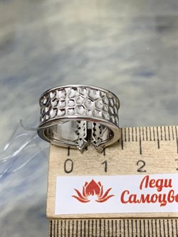 *Кольцо р.17,5 Белый Фианит арт. MP-R00980-X-W-X-X-W-312 вес 6,13 г - фото 266787 *Кольцо р.17,5 Белый Фианит арт. MP-R00980-X-W-X-X-W-312 вес 6,13 г - фото 266787