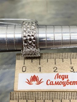 *Кольцо р.17,5 Белый Фианит арт. MP-R00980-X-W-X-X-W-312 вес 6,13 г - фото 266789 *Кольцо р.17,5 Белый Фианит арт. MP-R00980-X-W-X-X-W-312 вес 6,13 г - фото 266789