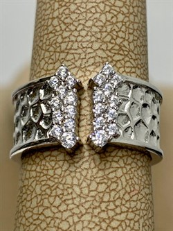 *Кольцо р.17,5 Белый Фианит арт. MP-R00980-X-W-X-X-W-312 вес 6,13 г - фото 266794 *Кольцо р.17,5 Белый Фианит арт. MP-R00980-X-W-X-X-W-312 вес 6,13 г - фото 266794