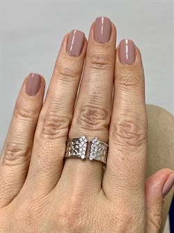 *Кольцо р.17,5 Белый Фианит арт. MP-R00980-X-W-X-X-W-312 вес 6,13 г - фото 266795 *Кольцо р.17,5 Белый Фианит арт. MP-R00980-X-W-X-X-W-312 вес 6,13 г - фото 266795