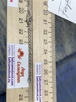 *Колье р.40-45 Фианит Микро Вставки арт. HL-N01N45-X-W-W-X-X 40-5-897 вес 3,2 г - фото 266817