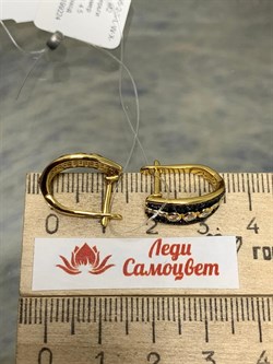 *Серьги Фианит Микс арт. CZ-E895-2-X-L-W-X-M2-224 вес 4,5 г - фото 266863 *Серьги Фианит Микс арт. CZ-E895-2-X-L-W-X-M2-224 вес 4,5 г - фото 266863