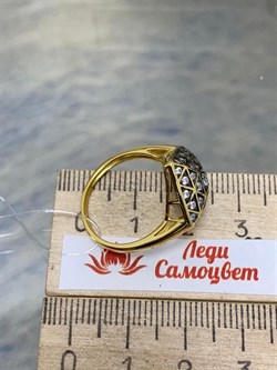 *Кольцо р.18 Белый Фианит арт. CZ-R01622-X-L-W-X-W-743 вес 3,6 г - фото 266880 *Кольцо р.18 Белый Фианит арт. CZ-R01622-X-L-W-X-W-743 вес 3,6 г - фото 266880