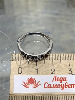 *Кольцо р.18,5 Белый Фианит арт. CZ-R01494-X-W-W-X-X-323 вес 3,8 г - фото 266960