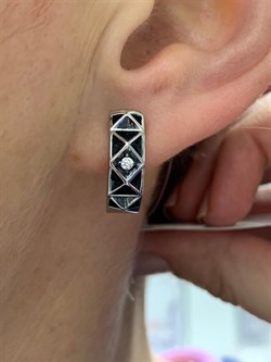 *Серьги Белый Фианит арт. CZ-E01494-X-W-W-X-X-569 вес 5,3 г - фото 266965 *Серьги Белый Фианит арт. CZ-E01494-X-W-W-X-X-569 вес 5,3 г - фото 266965