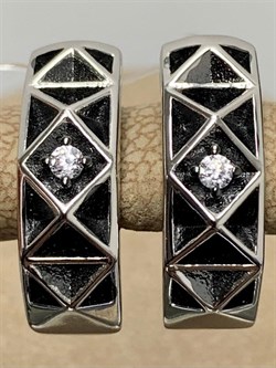 *Серьги Белый Фианит арт. CZ-E01494-X-W-W-X-X-569 вес 5,3 г - фото 266969 *Серьги Белый Фианит арт. CZ-E01494-X-W-W-X-X-569 вес 5,3 г - фото 266969