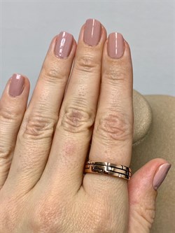 *Кольцо р.18 Белый Фианит арт. CZ-R01668-X-G-X-X-W-617 вес 2,9 г - фото 267075