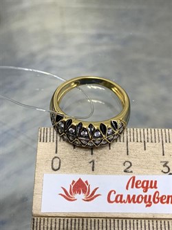 *Кольцо р.19 Белый Фианит арт. CZ-R01492-X-L-X-X-W-077 вес 4,7 г - фото 267211 *Кольцо р.19 Белый Фианит арт. CZ-R01492-X-L-X-X-W-077 вес 4,7 г - фото 267211