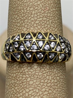 *Кольцо р.19 Белый Фианит арт. CZ-R01492-X-L-X-X-W-077 вес 4,7 г - фото 267214 *Кольцо р.19 Белый Фианит арт. CZ-R01492-X-L-X-X-W-077 вес 4,7 г - фото 267214