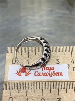 *Кольцо р.19,5 Белый Фианит арт. CZ-R01492-X-WB-X-X-W-099 вес 4,7 г - фото 267257 *Кольцо р.19,5 Белый Фианит арт. CZ-R01492-X-WB-X-X-W-099 вес 4,7 г - фото 267257