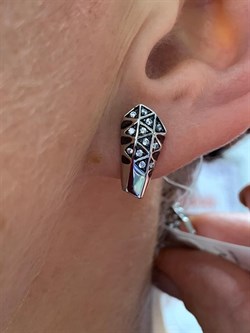 *Серьги Белый Фианит арт. CZ-E01492-X-WB-X-X-W-860 вес 3,7 г - фото 267270 *Серьги Белый Фианит арт. CZ-E01492-X-WB-X-X-W-860 вес 3,7 г - фото 267270