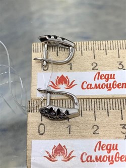 *Серьги Белый Фианит арт. CZ-E01492-X-WB-X-X-W-860 вес 3,7 г - фото 267272 *Серьги Белый Фианит арт. CZ-E01492-X-WB-X-X-W-860 вес 3,7 г - фото 267272