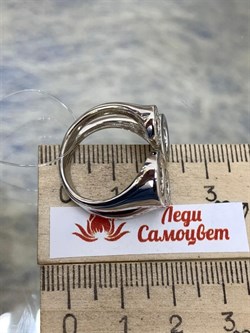 *Кольцо р.17,5 Белый Фианит арт. CZ-R03098-X-W-X-X-W-316 вес 7,47 г - фото 267291