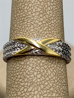 *Кольцо р.19 арт. SR-R01556-X-WY-X-X-X-775 вес 4,7 г - фото 267321