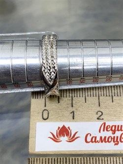 *Кольцо р.17 арт. SR-R01556-X-W-X-X-X-161 вес 3,9 г - фото 267346