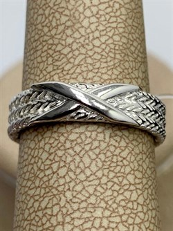 *Кольцо р.17 арт. SR-R01556-X-W-X-X-X-161 вес 3,9 г - фото 267350