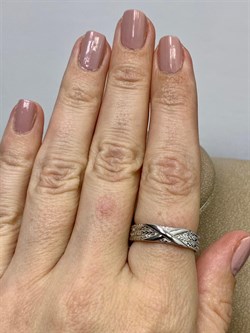 *Кольцо р.18 арт. SR-R01556-X-W-X-X-X-159 вес 4,3 г - фото 267352