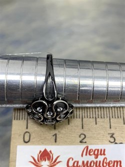 *Кольцо р.17,5 Белый Фианит арт. CZ-R01620-X-WB-W-X-W-351 вес 3,9 г - фото 267504 *Кольцо р.17,5 Белый Фианит арт. CZ-R01620-X-WB-W-X-W-351 вес 3,9 г - фото 267504