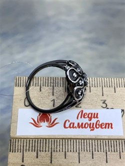 *Кольцо р.17,5 Белый Фианит арт. CZ-R01620-X-WB-W-X-W-351 вес 3,9 г - фото 267507 *Кольцо р.17,5 Белый Фианит арт. CZ-R01620-X-WB-W-X-W-351 вес 3,9 г - фото 267507