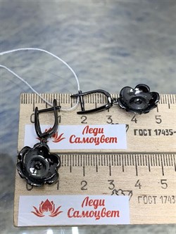 *Серьги Белый Фианит арт. CZ-E01620-X-WB-W-X-W-405 вес 6,03 г - фото 267515 *Серьги Белый Фианит арт. CZ-E01620-X-WB-W-X-W-405 вес 6,03 г - фото 267515