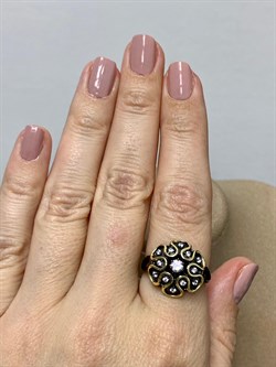 *Кольцо р.18 Белый Фианит арт. CZ-R01620-X-BL-W-X-W-075 вес 3,8 г - фото 267523 *Кольцо р.18 Белый Фианит арт. CZ-R01620-X-BL-W-X-W-075 вес 3,8 г - фото 267523