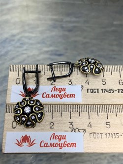 *Серьги Белый Фианит арт. CZ-E01620-X-BL-W-X-W-231 вес 6,6 г - фото 267534 *Серьги Белый Фианит арт. CZ-E01620-X-BL-W-X-W-231 вес 6,6 г - фото 267534