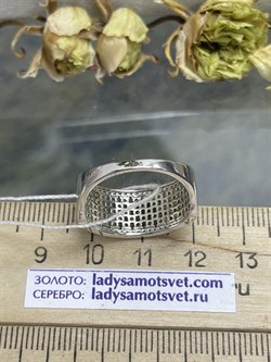 *Кольцо р.18,5 Фианит Микро Вставки арт. CZ-R01595-X-W-X-X-W-990 вес 4,24 г - фото 267542 *Кольцо р.18,5 Фианит Микро Вставки арт. CZ-R01595-X-W-X-X-W-990 вес 4,24 г - фото 267542