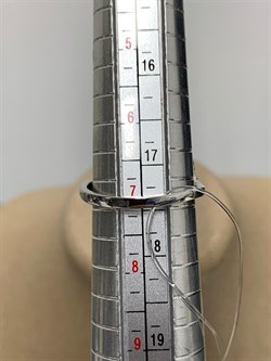 *Кольцо р.17,5 Белый Фианит Микро Вставки арт. CZ-R01669-X-W-W-X-W-704 вес 3,29 г - фото 267566 *Кольцо р.17,5 Белый Фианит Микро Вставки арт. CZ-R01669-X-W-W-X-W-704 вес 3,29 г - фото 267566