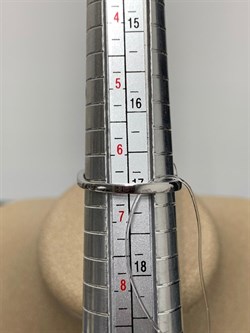 *Кольцо р.17 Белый Фианит Микро Вставки арт. CZ-R01669-X-W-W-X-W-636 вес 3,20 г - фото 267578 *Кольцо р.17 Белый Фианит Микро Вставки арт. CZ-R01669-X-W-W-X-W-636 вес 3,20 г - фото 267578