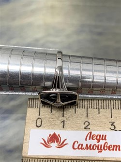 *Кольцо р.18 Белый Фианит арт. SS-R01585-X-WB-W-X-X-780 вес 3,6 г - фото 267615 *Кольцо р.18 Белый Фианит арт. SS-R01585-X-WB-W-X-X-780 вес 3,6 г - фото 267615