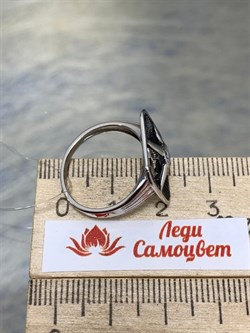 *Кольцо р.17,5 Белый Фианит арт. SS-R01585-X-WB-W-X-X-084 вес 3,5 г - фото 267628 *Кольцо р.17,5 Белый Фианит арт. SS-R01585-X-WB-W-X-X-084 вес 3,5 г - фото 267628