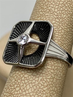 *Кольцо р.17,5 Белый Фианит арт. SS-R01585-X-WB-W-X-X-084 вес 3,5 г - фото 267630 *Кольцо р.17,5 Белый Фианит арт. SS-R01585-X-WB-W-X-X-084 вес 3,5 г - фото 267630