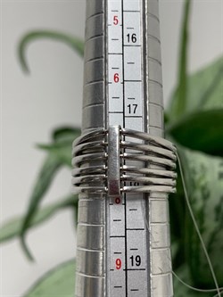 *Кольцо р.17,5 Белый Фианит Микро Вставки арт. MP-R01041-X-W-X-X-W-478 вес 8,1 г - фото 267718 *Кольцо р.17,5 Белый Фианит Микро Вставки арт. MP-R01041-X-W-X-X-W-478 вес 8,1 г - фото 267718