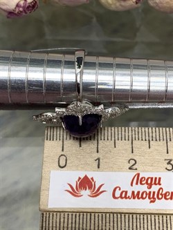 *Кольцо р.16,5 Фиалка Аметист арт. AS-R06598-X-W-Pur-X-W-272 вес  4,11 г - фото 267927 *Кольцо р.16,5 Фиалка Аметист арт. AS-R06598-X-W-Pur-X-W-272 вес  4,11 г - фото 267927