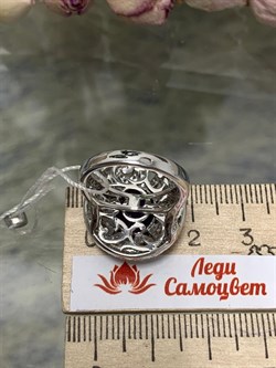 *Кольцо р.16 Аметист арт. AS-R11052-X-W-Pur-X-W-060 вес 6,5 г - фото 268002 *Кольцо р.16 Аметист арт. AS-R11052-X-W-Pur-X-W-060 вес 6,5 г - фото 268002